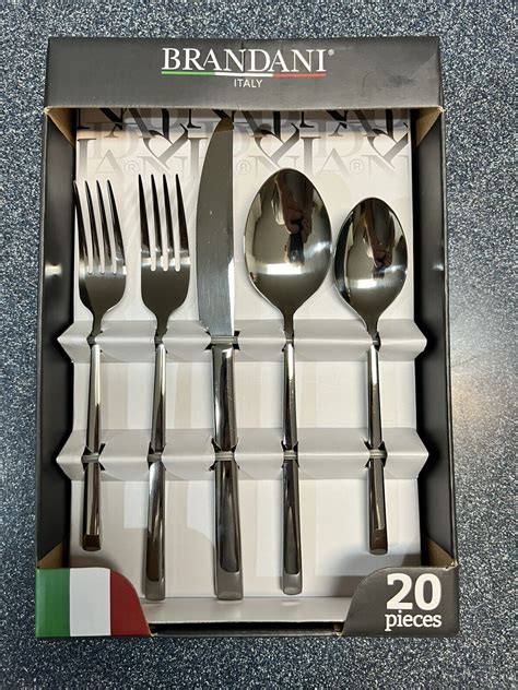 brandani italy flatware set Find many great new & used options and get the best deals for Brandani Italy flatware Hotel Collection Omega New in Box Gun Metal 20 piece set at the best online prices at eBay! Free shipping for many products!Henckels International makes essential kitchen tools every home chef needs