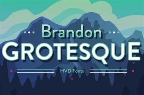 brandon grotesque font family  Use on the web Total Use [ 3390 ] times