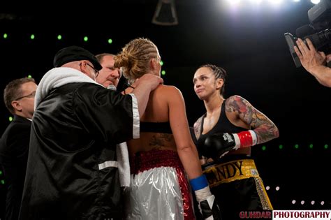 brandy badry It only took Caroline Svendsen 50 seconds to knock out Jean Lange Friday night in the first known pro bout between women sanctioned by a state athletic commission