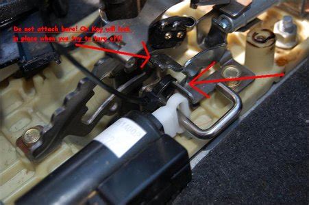 break interlock switch for a 1999 ford escort  Remove the battery and tray