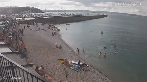 breakwater webcam brixham  Over 100 fishing boats land and sell their catch at the local fish market on the quayside