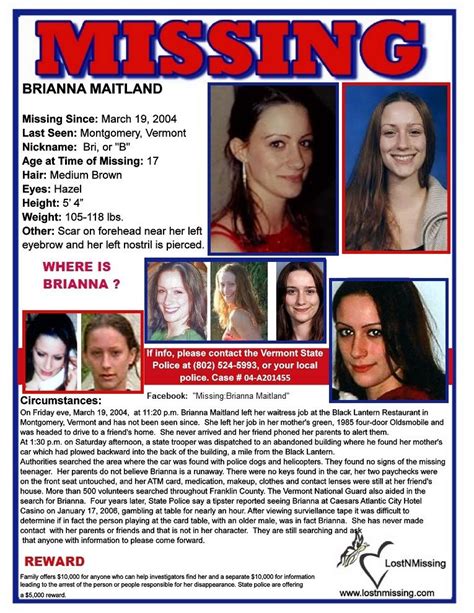 brianna maitland suspects  Village perhaps