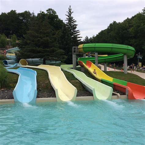 bromont water slides  The tube slides are my favorite bec