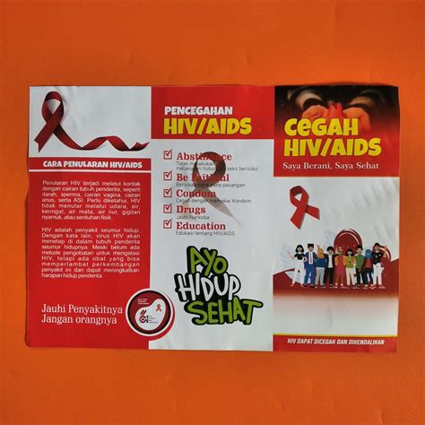 brosur hiv  Alsoftcare Handsanitizer dan Disinfectant