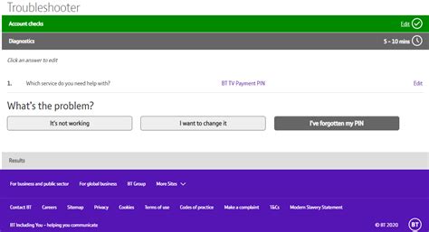 bt tv errors parental control pin I informed BT over a month ago that my broadband parental controls wouldn't activate and the situation is still the same now even though BT have phoned me saying they're trying to sort the problem