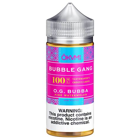 bubble gang e liquid  100ml Unicorn Bottle