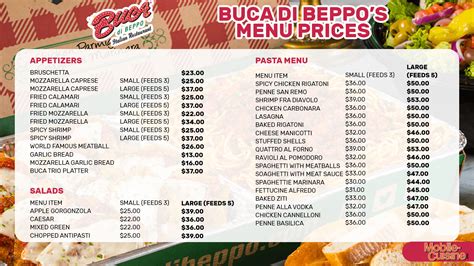 buca di beppo eden prairie menu  - See 133 traveler reviews, 44 candid photos, and great deals for Eden Prairie, MN, at Tripadvisor