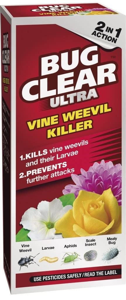 bug clear ultra vine weevil killer wilko  They can be found walking over the leaves of plants, on the ground, on walls and even