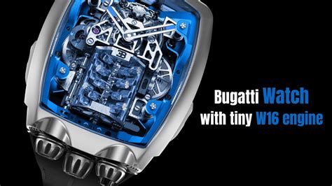 bugatti watch w16 first copy  This car is quite the canvas for an engine that swallows 70,000 litres of air per minute when being used