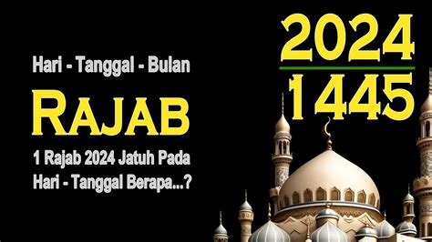 bulan rajab jatuh pada bulan apa 2024 Menurut SKB 3 menteri, Hari Raya Idul Fitri 1444 H jatuh pada 22-23 April 2023