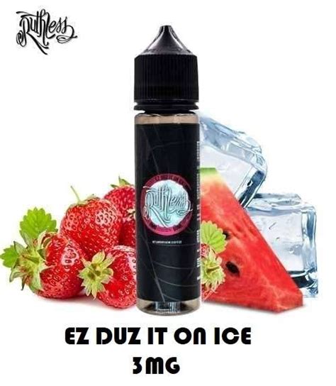 bulk ruthless vapor ez duz it 60ml eliquid  VG/PG : 70/30