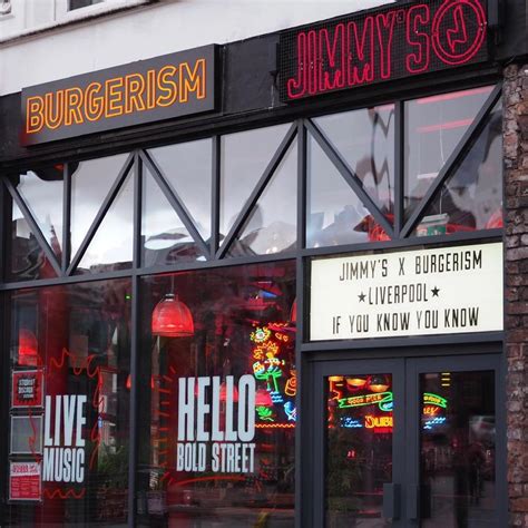 burgerism - jimmy's liverpool photos  View food hygiene rating or scores on the doors