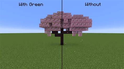 bushy cherry leaves minecraft  Files