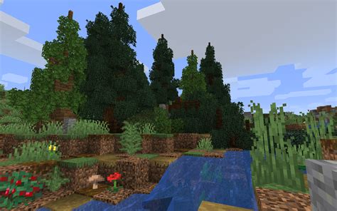 bushy leaves bedrock 