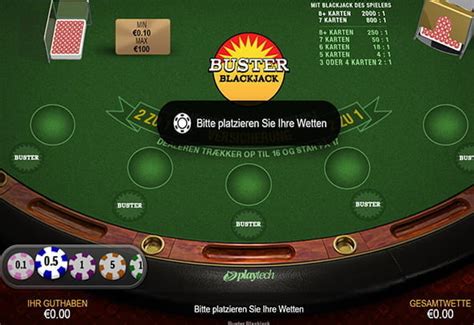 buster blackjack spielen Bust It: The Bust It side bet is the easiest bet to wager