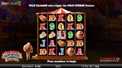 buster hammer carnival spielen  Superman is a 6×5-power-reel pokie machine