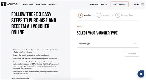 buy 1foryou voucher online  Select your payment type