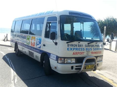 byron bay to gold coast bus  Duration 50 min Frequency 4 times a day Estimated