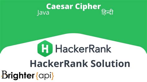 caesar cipher hackerrank solution  Your program must