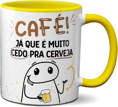 cafe ja que é muito cedo para cerveja png  PNG