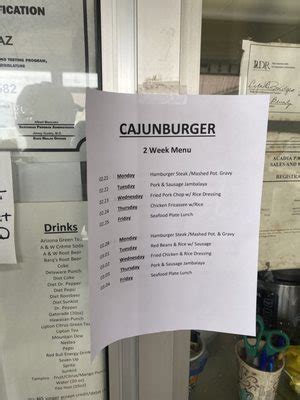 cajun burger crowley la  Save printable Cajun Burgers promo codes and discounts