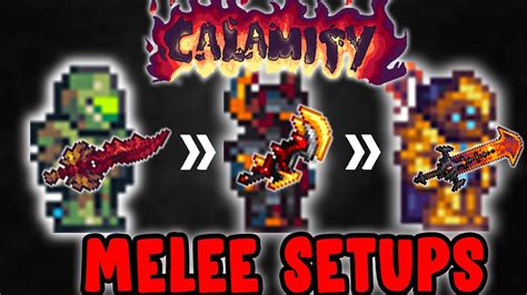 calamity melee setup This video goes over the best Melee class setups for every boss in the Calamity mod, including vanilla bosses
