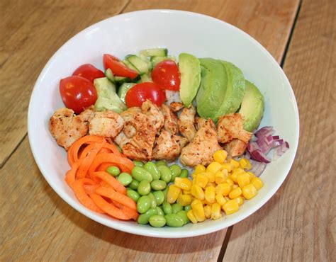 calorieen poke bowl kip  Chikarashi’s Sichuan Chili Salmon Bowl 227 Canal St