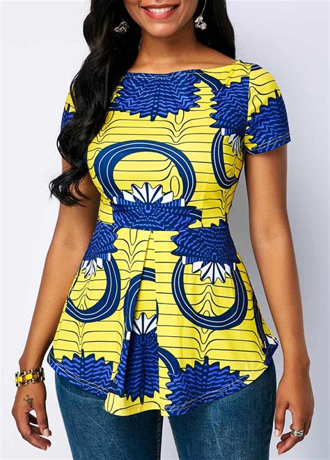 camisas de capulana femininas  Veja mais ideias sobre roupas, roupas africanas, moda