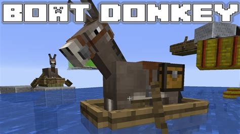 can donkeys go in boats minecraft  However, mules cannot be bred with another mule