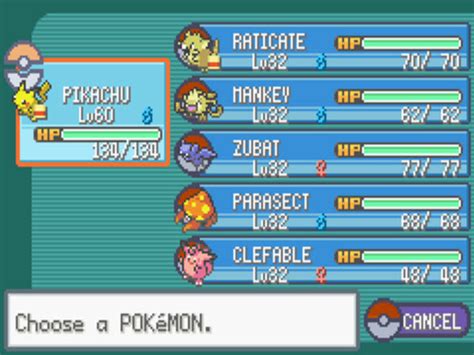 can this random team beat kanto  Keep in mind that you need to use some HMs to climb to the very top, where Red resides