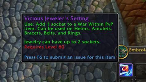 can you remove gems from sockets wow  2