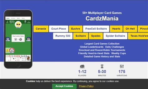 canasta cardzmania  We now support both British and American Euchre with Stick The Dealer variation - please try and give us feedback!