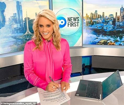 candice wyatt instagram  The TV reporter took to Instagram on Sunday to share that a Twitter profile using the name 'Lory Bonine' was using her photos and messaging people for "sex