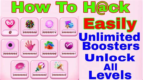 candy crush cheats unlimited boosters 2022 