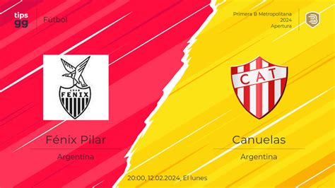 canuelas fc vs ca fenix pilar  8: 1: 4: 3: 5-7: 7: 14