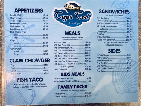 cape cod fish and chips rohnert park  $63 for fish & chips meal, chicken strip meal and onion rings