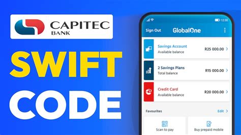 capitec swift code  0TD Branch code