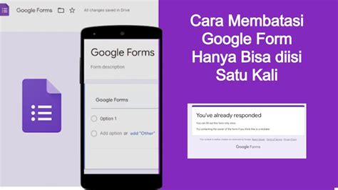 cara agar google form hanya bisa diisi satu kali  Google Form memang memiliki banyak kegunaan seperti untuk Google Form Survey, Daftar Hadir, Google Form Absen Webinar dan masih banyak lagi, namun jika kita tidak tahu Cara Menggunakan Google Form yang lebih jauh tentu saat data terkumpul dan kita mengolahnya akan menemukan sedikit masalah