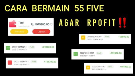 cara bermain 55five  kami telah menyediakan tutor untuk membimbing anda dari yang tidak paham, menjadi ahli mengoperasikan 55FIVE