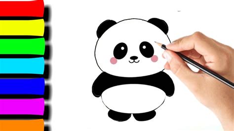 cara membuat gambar panda  Membuat kotak 3D dimulai dari menggambar persegi sederhana karena sebagian garis dapat perlu dihapus