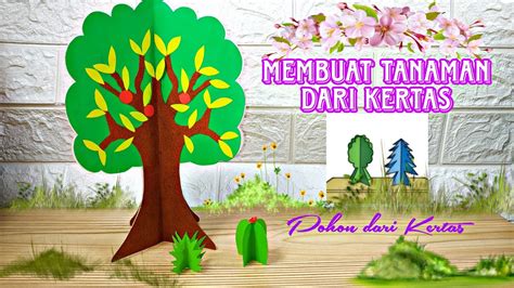 cara membuat pohon literasi dari kertas karton  Jadilah dua bentuk pohon Natal yang sama persis