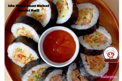 cara membuat sushi murah meriah  ½ sdt garam