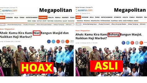 cara menanggapi berita hoax Berita hoax sedikit sekali didasarkan pada nalar atau sama sekali tidak didasarkan pada nalar yang sehat yang bertujuan untuk menghasut pembaca agar melakukan apa yang diinginkan oleh penulis berita