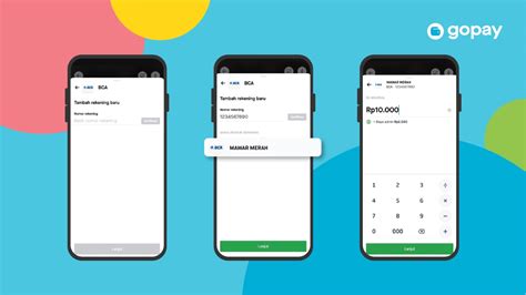 cara transfer gopay ke rekening bca Dengan kamu memasukkan nomor rekening tujuan dan nama dari pemilik rekening tujuan maka langkah selanjutnya yang harus kamu lakukan adalah menentukan jumlah nominal transfer sebagai cara transfer Gopay ke BLU BCA