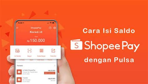 cara tukar pulsa menjadi shopeepay  Nilai satu koin Shopee sendiri setara dengan satu