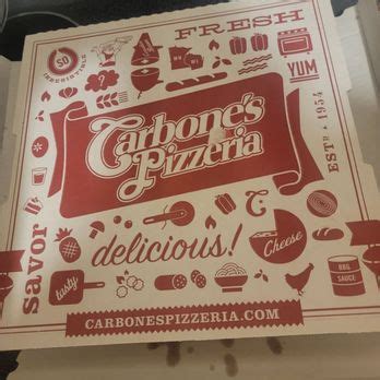 carbone's pizza maplewood  Open now : 11:30 AM - 2:30 PM5:00 PM - 9:00 PM