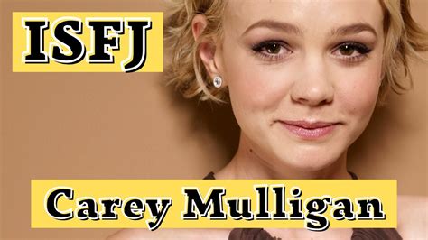 carey mulligan mbti  INFJs are not the most energetic MBTI type either