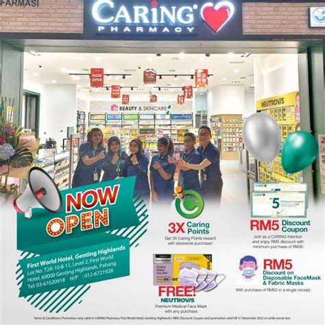 caring pharmacy genting highland 