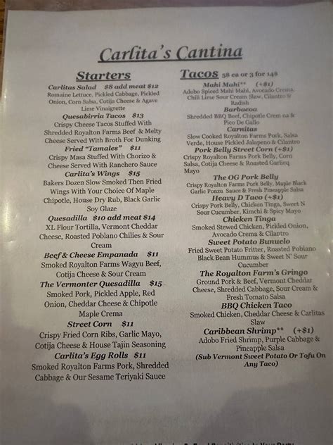 carlita's cantina menu  20