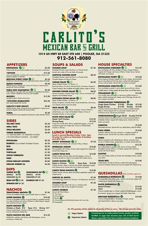 carlito's mexican bar and grill menu  Via Gisira 71, 95121 Catania, Sicily Italy +39 095 346709 Website